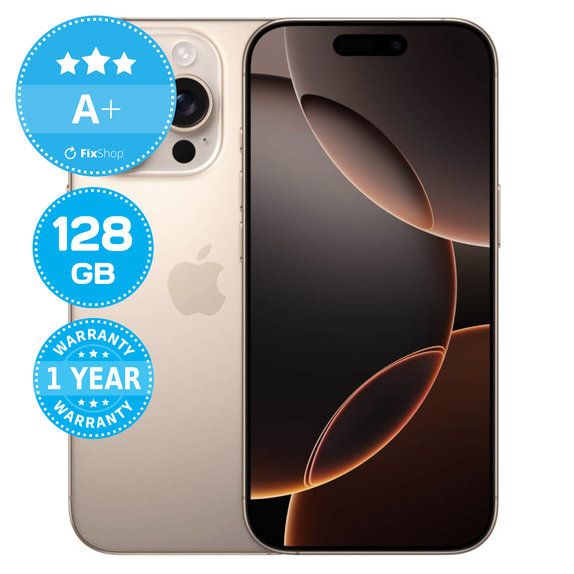 Apple iPhone 16 Pro Desert Titanium 128GB A+ Felújított