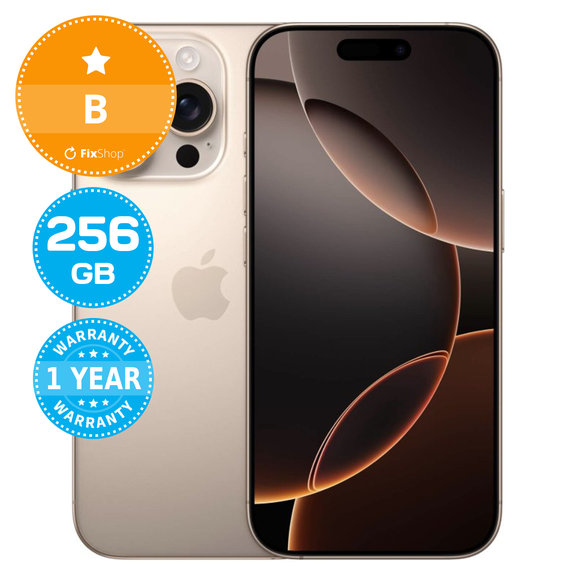 Apple iPhone 16 Pro Desert Titanium 256GB B Felújított