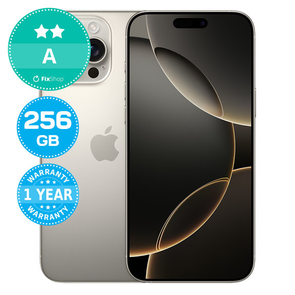 Apple iPhone 16 Pro Max Natural Titanium 256GB A Felújított