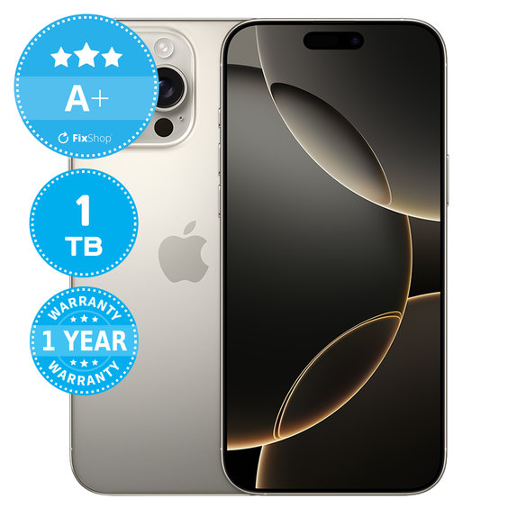 Apple iPhone 16 Pro Max Natural Titanium 1TB A+ Felújított