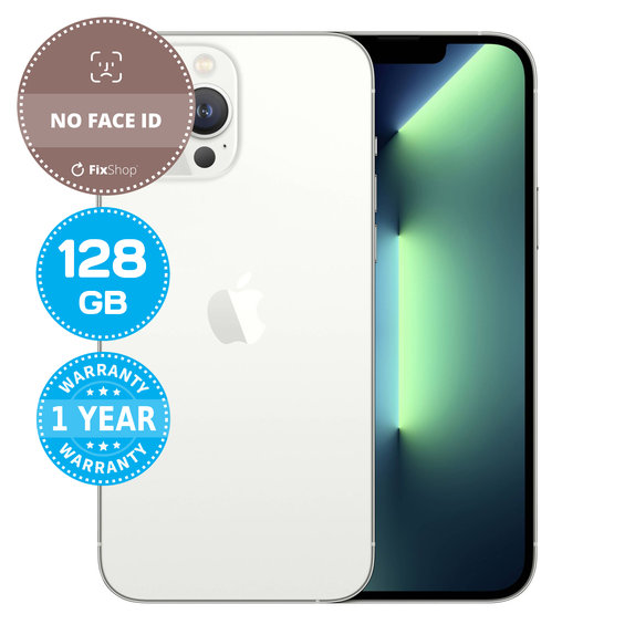 Apple iPhone 13 Pro Max Silver 128GB (No Face ID) Felújított