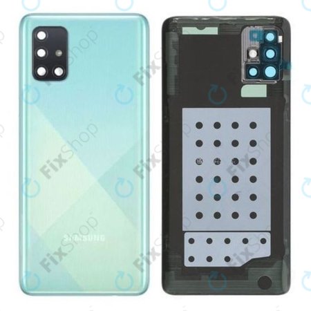 Samsung Galaxy A51 A515F - Akkumulátor Fedőlap (Prism Crush Blue) - GH82-21653C Genuine Service Pack