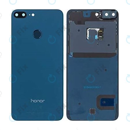 Huawei Honor 9 Lite LLD-L31 - Akkumulátor Fedőlap + Ujjlenyomat Érzékelő ujj (Sapphire Blue) - 02351SYQ, 02351SMP Genuine Service Pack