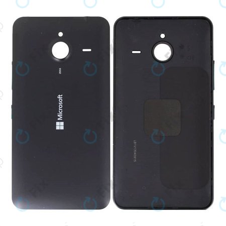 Microsoft Lumia 640 XL - Akkumulátor Fedőlap (Fekete) - 02510Q0