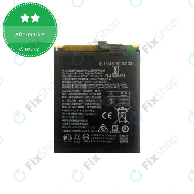 Nokia 8.1 (Nokia X7) - Akkumulátor 20PNX0W0004, HE362, HE363 3500mAh