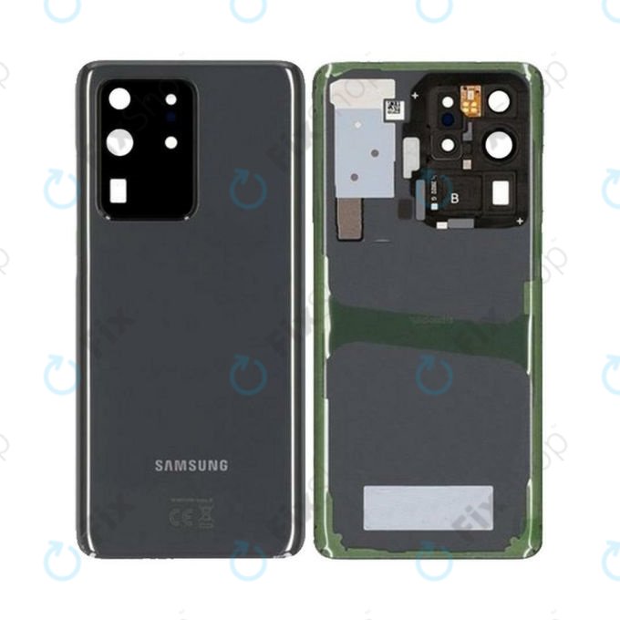 Samsung Galaxy S20 Ultra G988F - Akkumulátor Fedőlap (Cosmic Grey) - GH82-22217B Genuine Service Pack