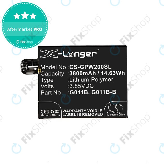 Google Pixel 2 XL G011C - Akkumulátor G011B 3800mAh HQ
