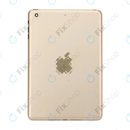 Apple iPad Mini 3 - hátsó Housing WiFi Változat (Gold)