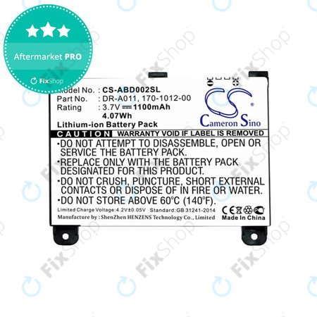Akkumulátor Amazon Kindle 2, 1100mAh, Li-Ion, 3.7V, DR-A011, HQ