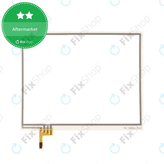 Alsó érintőüveg ragasztóval Nintendo DSi XL és Nintendo DSi LL részére