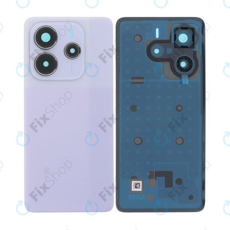 Xiaomi Redmi Note 14 5G 24094RAD4G - Akkumulátor Fedőlap Komplett (Lavender)