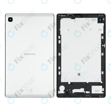 Samsung Galaxy Tab A7 Lite LTE T225 - Akkumulátor Fedőlap (Silver) - GH81-20774A Genuine Service Pack