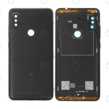 Xiaomi Redmi Note 6 Pro - Akkumulátor Fedőlap (Black)