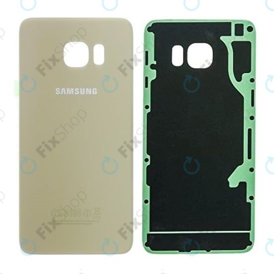 Samsung Galaxy S6 Edge Plus G928F - Akkumulátor Fedőlap (Gold Platinum) - GH82-10336A Genuine Service Pack
