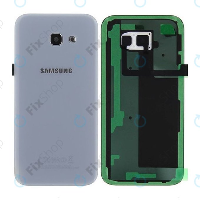 Samsung Galaxy A5 A520F (2017) - Akkumulátor Fedőlap (Blue Mist) - GH82-13638C Genuine Service Pack