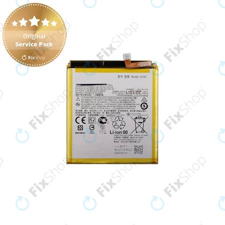 Motorola Moto G8 Plus - Akkumulátor KD40 4000mAh - SB18C52857 Genuine Service Pack