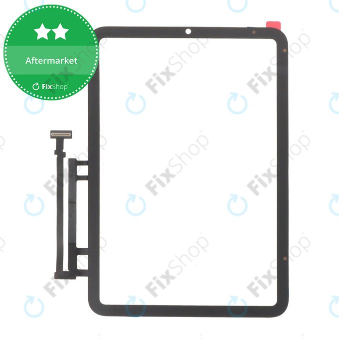 Apple iPad Mini 6, Mini (2024) - Érintőüveg + Ragasztó (Black)