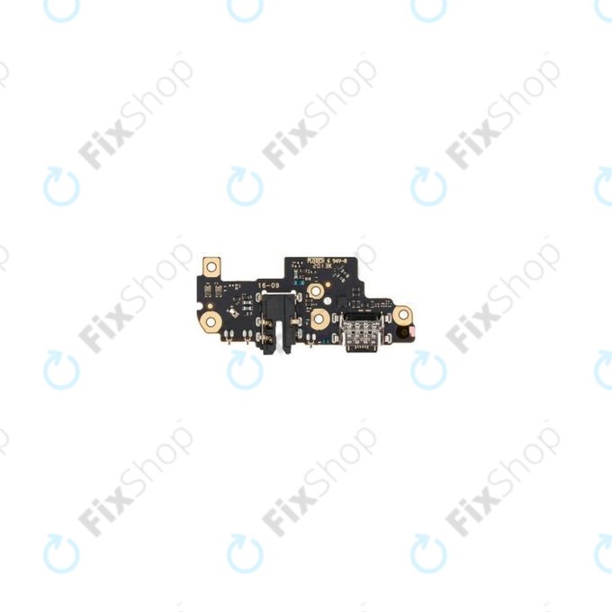 Xiaomi Redmi Note 8 Pro - Töltő Csatlakozó + PCB Alaplap - 56000900G700 Genuine Service Pack