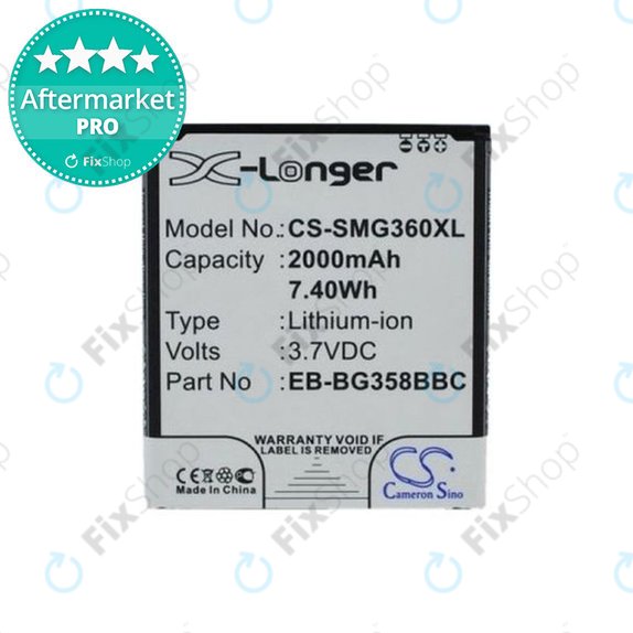 Samsung Galaxy Core Lite - Akkumulátor EB-BG358BBC, EB-BG358BBE 2000mAh HQ