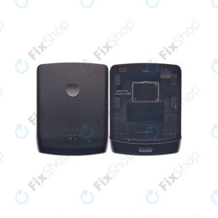 Motorola Razr 2019 XT2000 - Akkumulátor Fedőlap (Noir Black) - SS58C37143 Genuine Service Pack