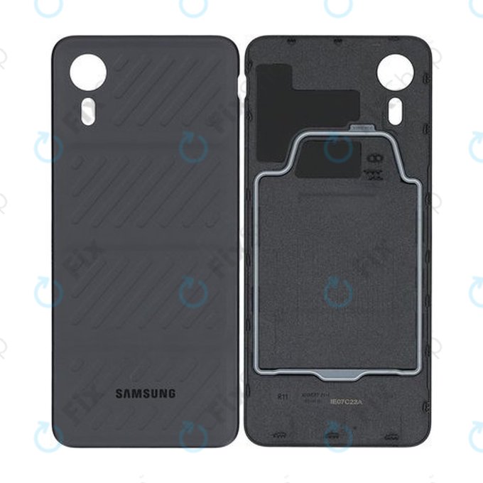 Samsung Galaxy Xcover 7 G556B - Akkumulátor Fedőlap (Black) - GH98-48945A Genuine Service Pack