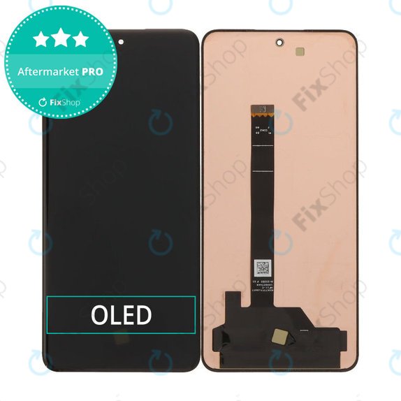 Kijelző OLED Xiaomi Redmi Note 15 Pro 4G, Érintőüveg keret nélkül