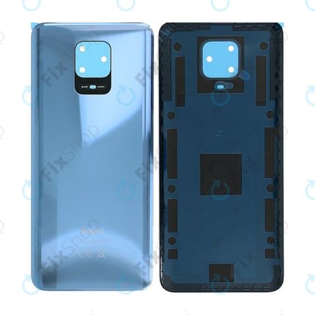 Xiaomi Redmi Note 9 Pro - Akkumulátor Fedőlap (Interstellar Grey) - 55050000771Q Genuine Service Pack