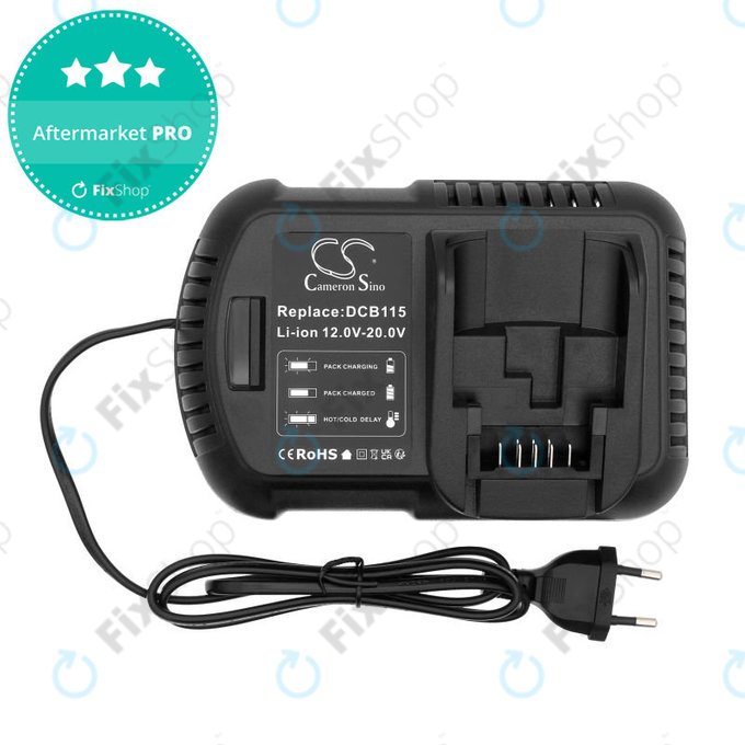 Töltő DeWalt 12-20V, DCB115, HQ