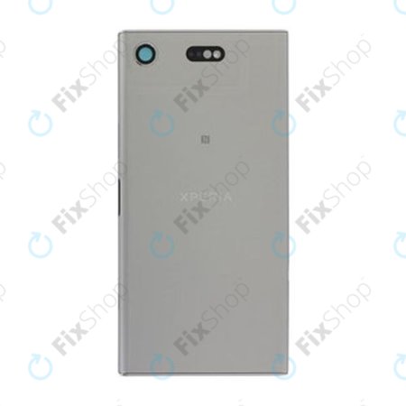 Sony Xperia XZ1 Compact G8441 - Akkumulátor Fedőlap (White Silver) - 1310-0305 Genuine Service Pack