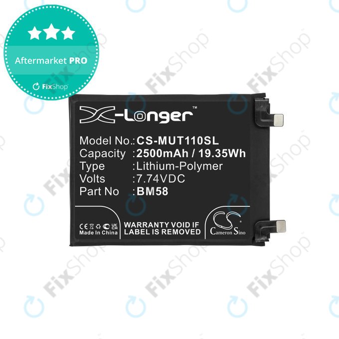 Xiaomi 11T Pro - Akkumulátor BM58 2500mAh HQ