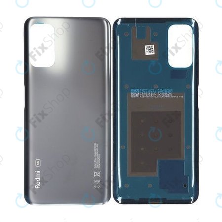 Xiaomi Redmi Note 10 5G - Akkumulátor Fedőlap (Graphite Gray) - 550500012A9X Genuine Service Pack