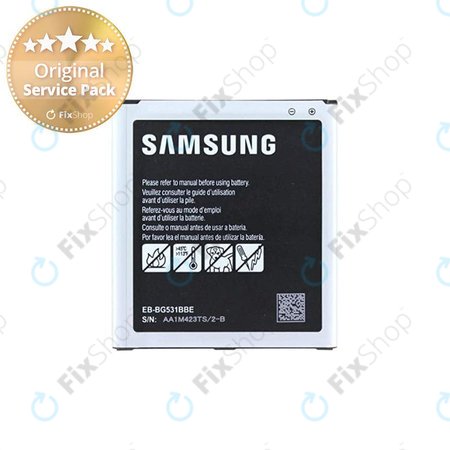 Samsung Galaxy J5 J500F - Akkumulátor EB-BG531BBE 2600mAh - GH43-04511A Genuine Service Pack