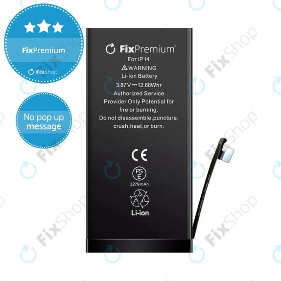 Akkumulátor iPhone 14, 3279mAh, DIAGNOSTIC