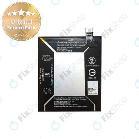 Google Pixel 3a - Akkumulátor G020E-B 3000mAh - G823-00105-01 Genuine Service Pack