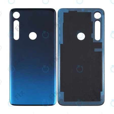 Motorola One Macro - Akkumulátor Fedőlap (Space Blue) - 5S58C15582, 5S58C15392, 5S58C18125 Genuine Service Pack