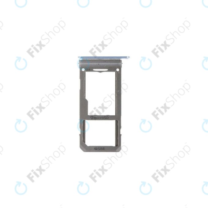 Samsung Galaxy S9 Plus G965F - SIM + SD Adapter (Coral Blue) - GH98-42576D Genuine Service Pack