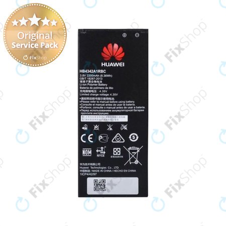 Huawei Y5II 4G CUN-L21, Y6, Y6 II Compact LYO-L21 - Akkumulátor HB4342A1RBC 2200mAh - 24022156, 24021834 Genuine Service Pack