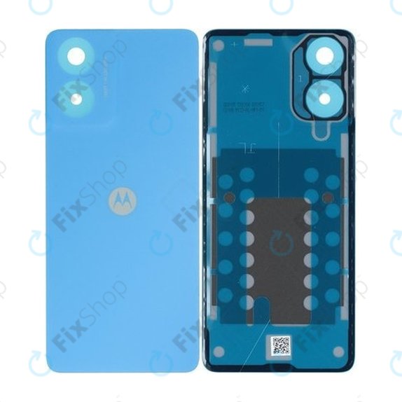 Motorola Moto G04 - Akkumulátor Fedőlap (Satin Blue) - 5S58C23912 Genuine Service Pack
