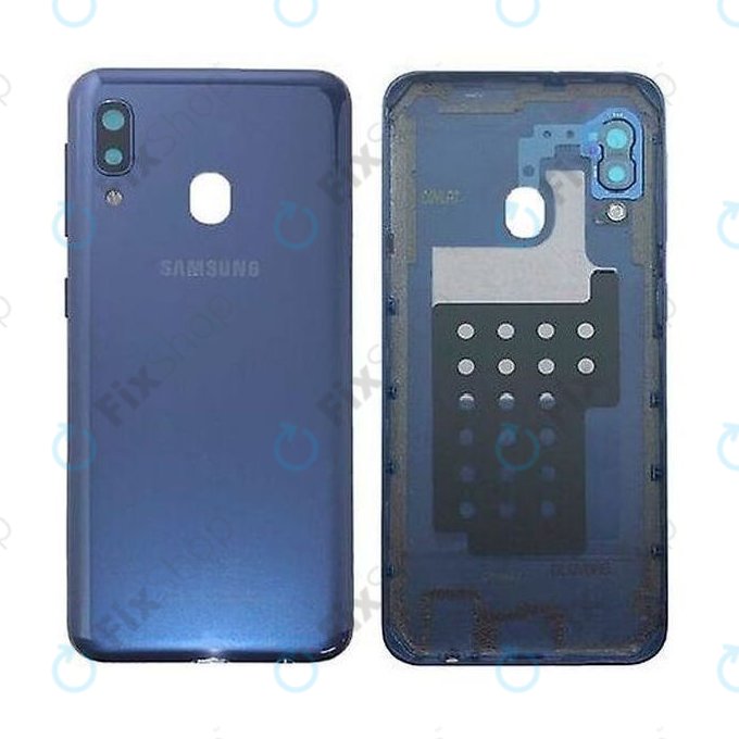 Samsung Galaxy A20e A202F - Akkumulátor Fedőlap (Blue) - GH82-20125C Genuine Service Pack