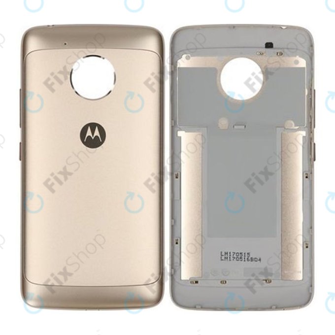 Motorola Moto G5 XT1676 - Akkumulátor Fedőlap (Arany) - 5S58C07427 Genuine Service Pack