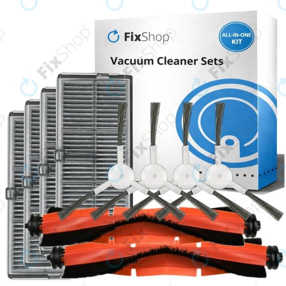 Pótalkatrész készletXiaomi Robot Vacuum H40 - Standard set XL (2x Főkefe, 4x Szűrő, 4x Oldalkefe)
