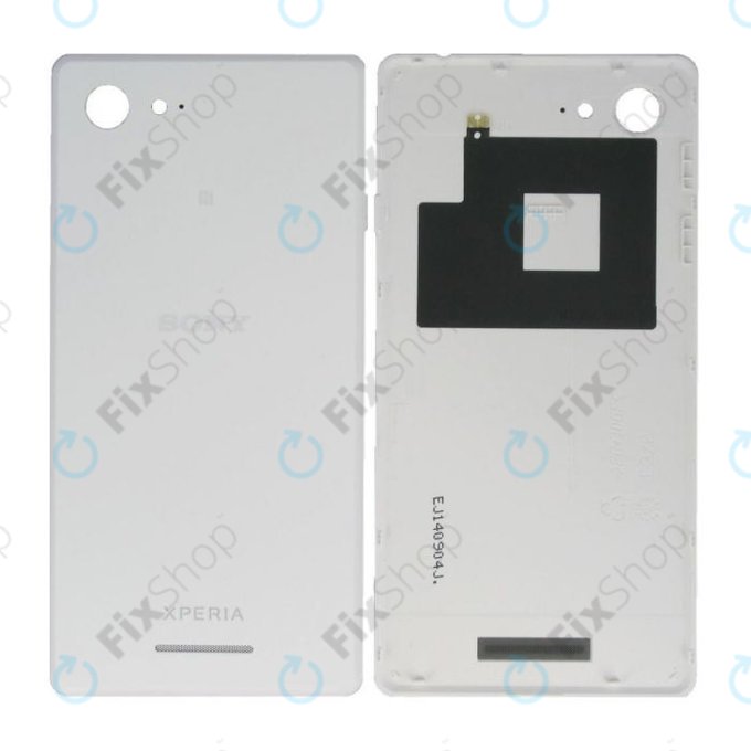 Sony Xperia E3 D2203 - Akkumulátor Fedőlap (White) - A/405-59080-0001 Genuine Service Pack