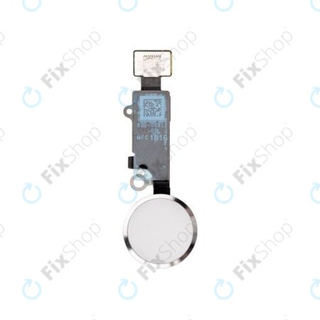 Apple iPhone 7 - Kezdőlap Gomb + Flex Kábel (Silver)