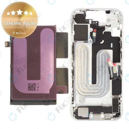 Középső keret akkumulátorral | iPhone 17 | White | ZD076-00749 | Genuine Apple