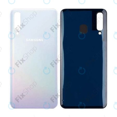 Samsung Galaxy A50 A505F - Akkumulátor Fedőlap (White)