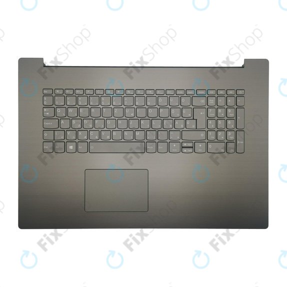 Lenovo Ideapad 330-17ISK - C burkolat (kartámasz) + Billentyűzet DE (Platinum Gray) - 77033804 Genuine Service Pack