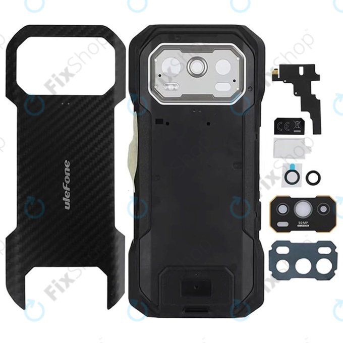 Ulefone Armor 27T Pro - Akkumulátor Fedőlap Komplett (Bay)