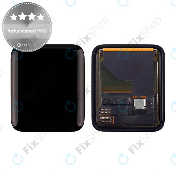 LCD Kijelző Apple Watch 1 42mm, Érintőüveg keret nélkül, Refurbished PRO