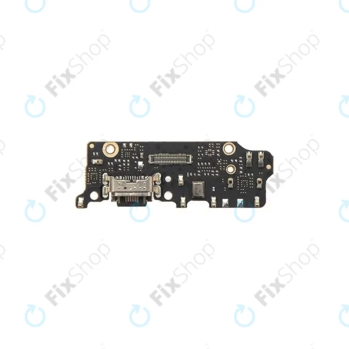 Xiaomi Mi A2 (Mi 6x) - Töltő Csatlakozó + Mikrofon PCB Alaplap