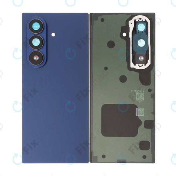Samsung Galaxy Z Fold 7 F966B - Akkumulátor Fedőlap Komplett (Blue Shadow)
